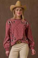 Load image into Gallery viewer, Jesse’s bandana sweatshirt