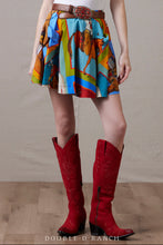 Load image into Gallery viewer, Double d ranch short skirt