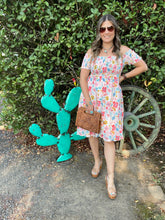 Load image into Gallery viewer, floral midi dress