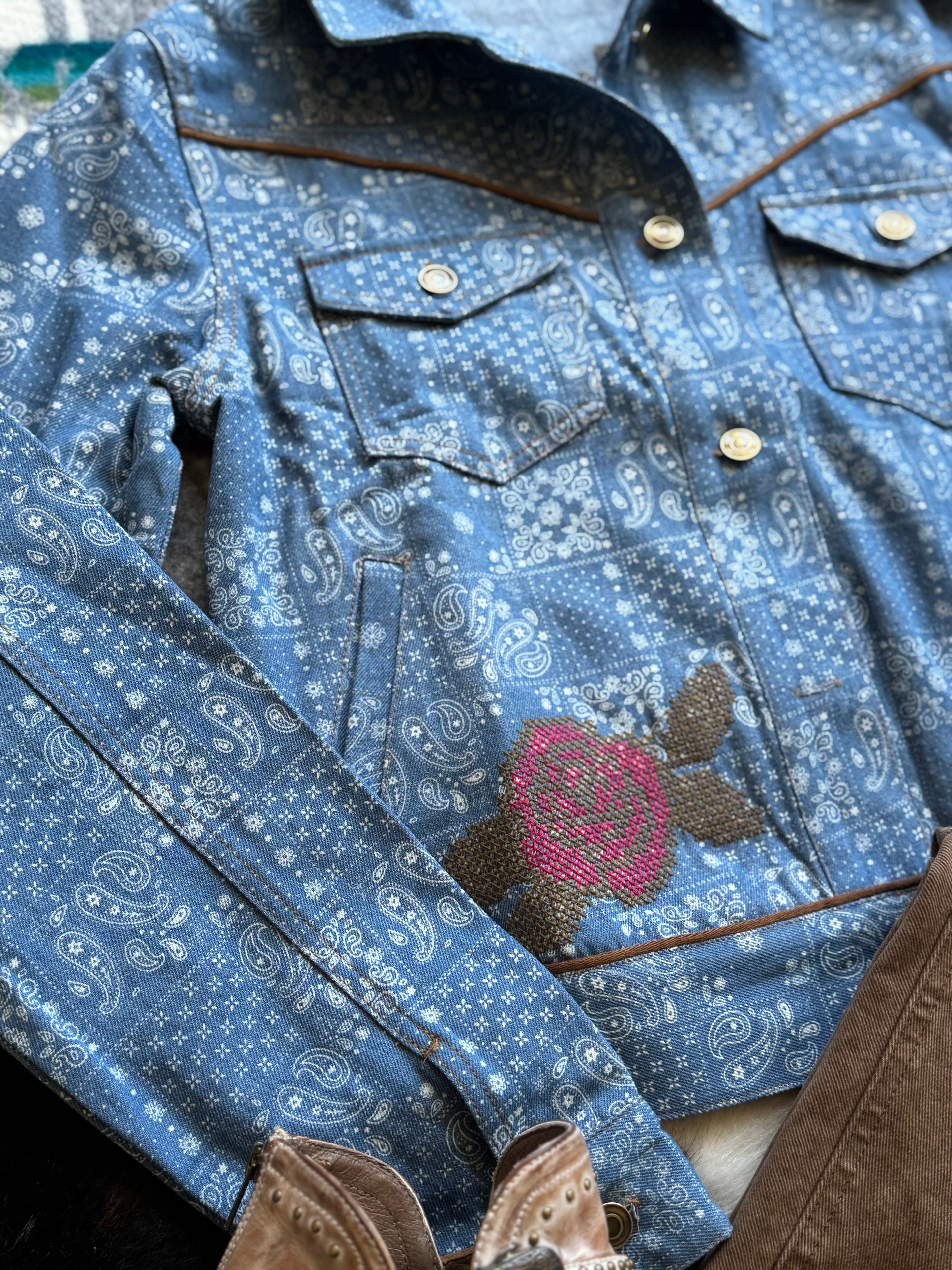 Rodeo rose garden jacket 