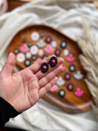 Small concho earrings