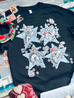 Western graphic tee outfits 