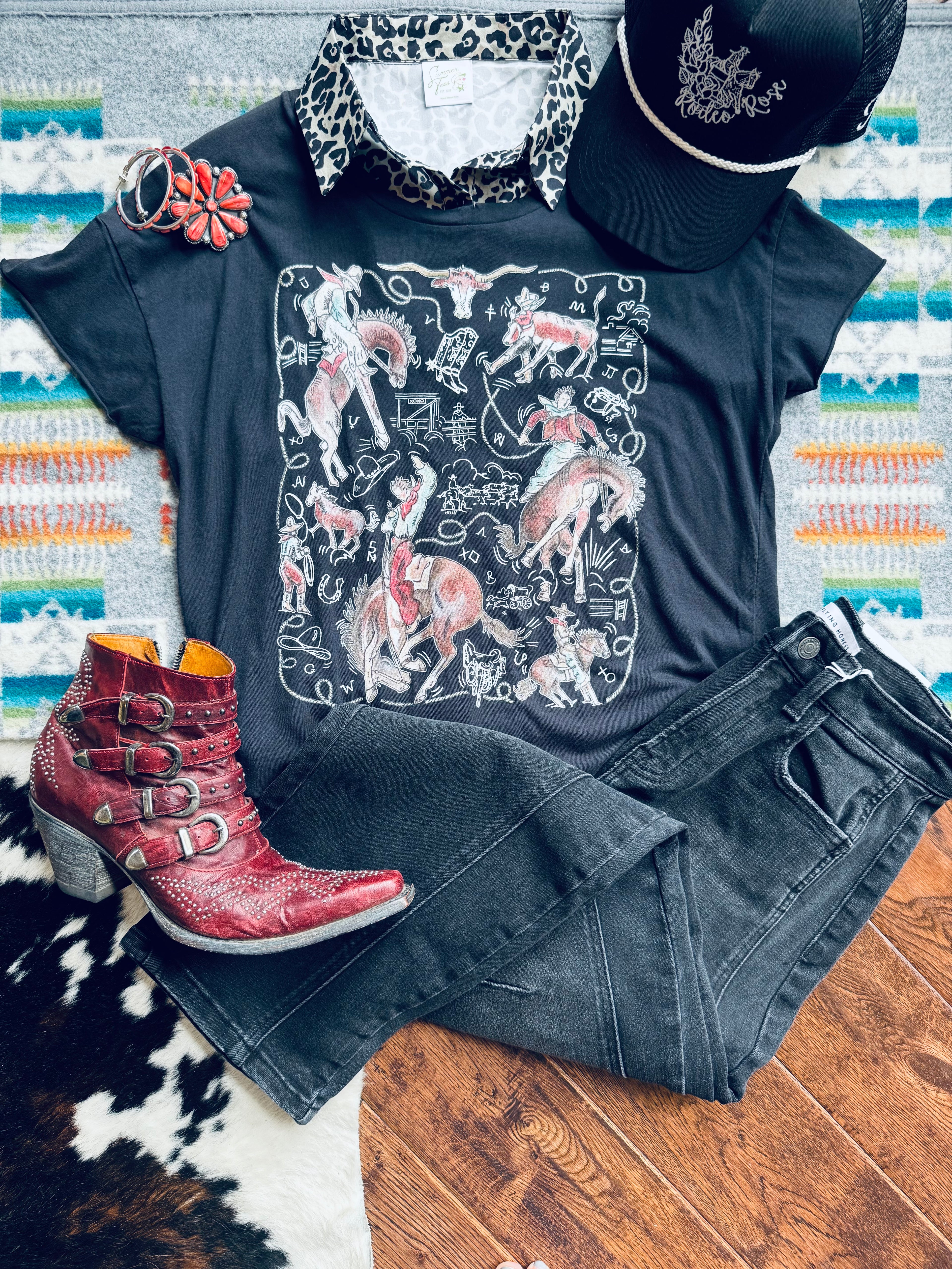 Elevated graphic tee style 