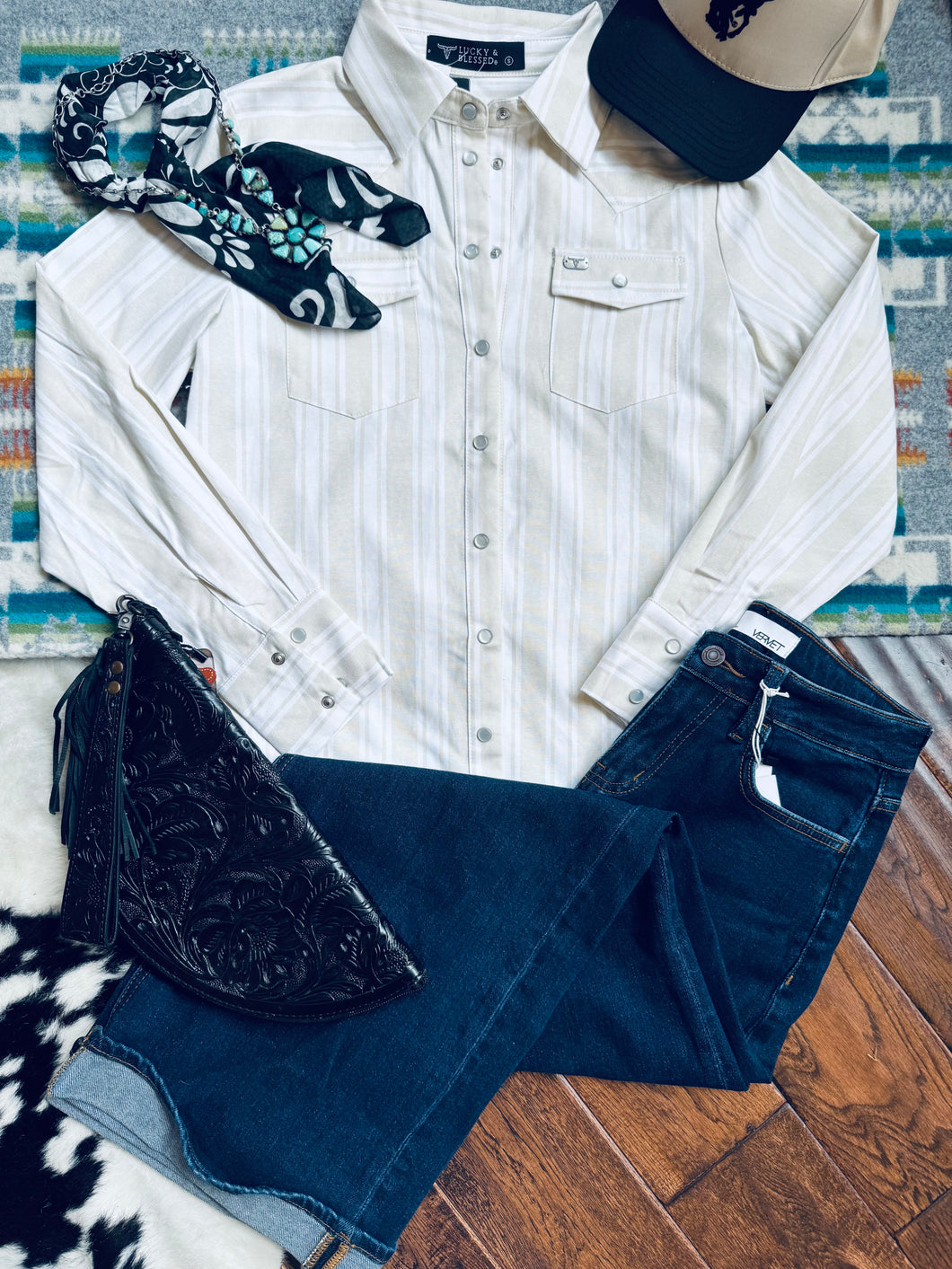 Vintage western pearl snap shirts