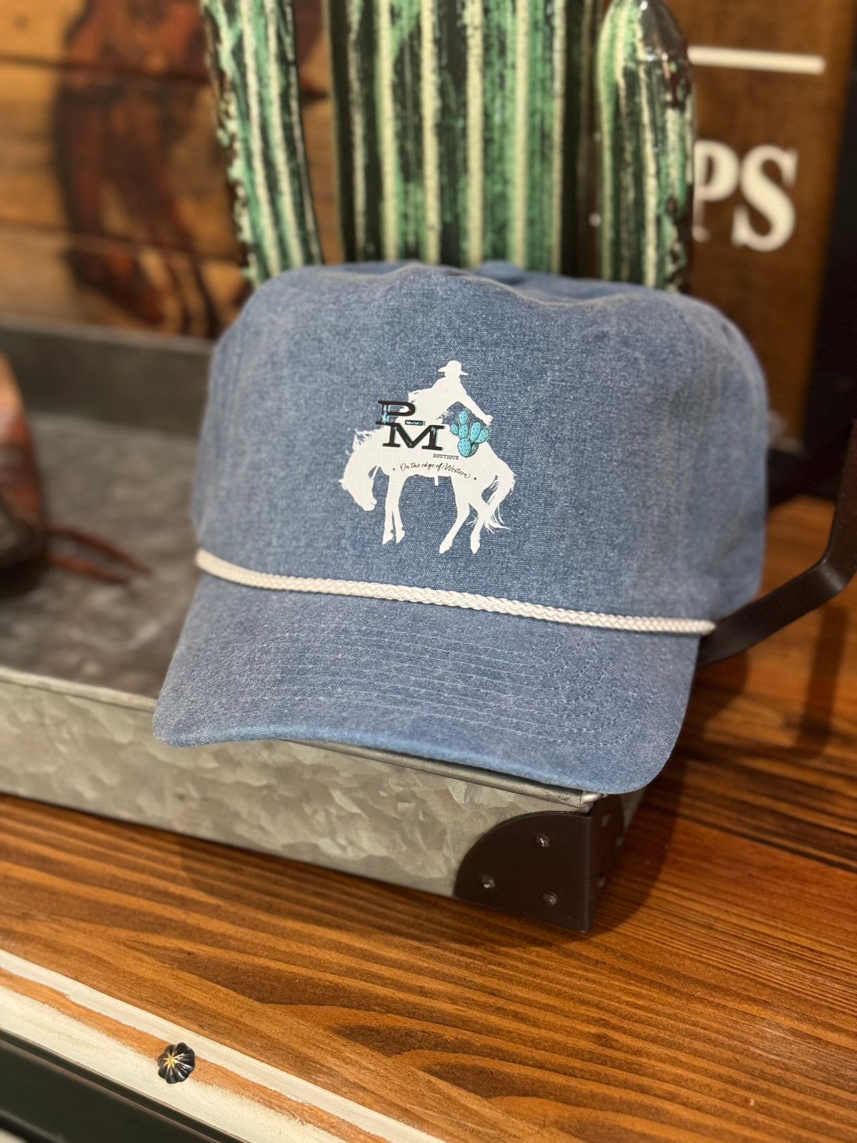 Western women’s denim hat