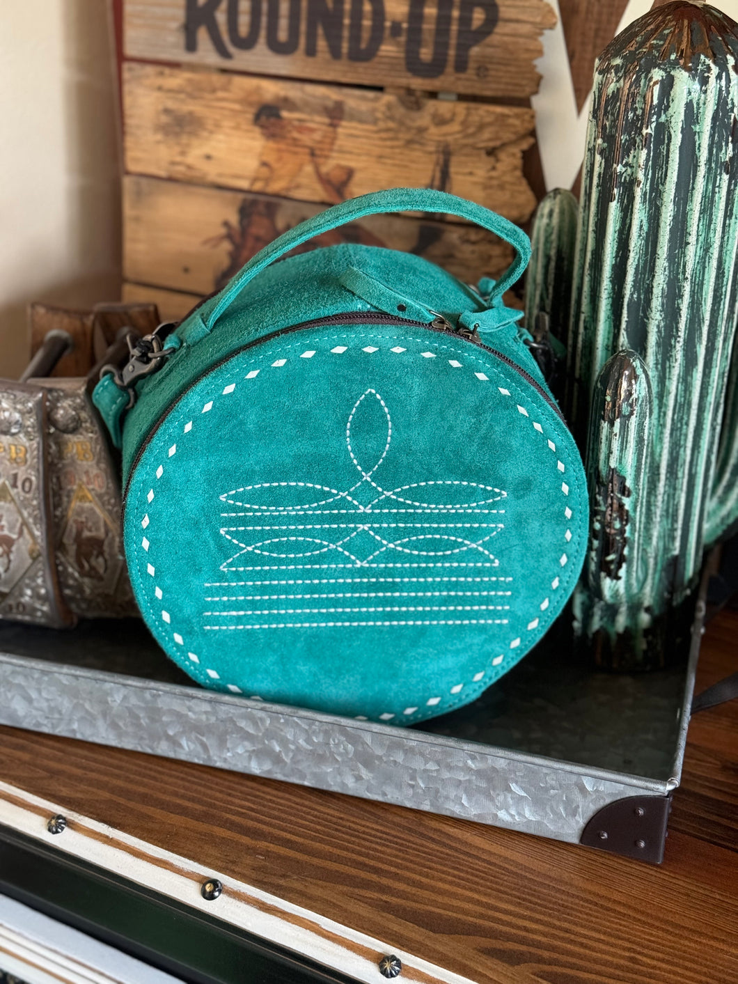 The Greeley Bag - Turquoise