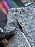 Vervet leopard jean