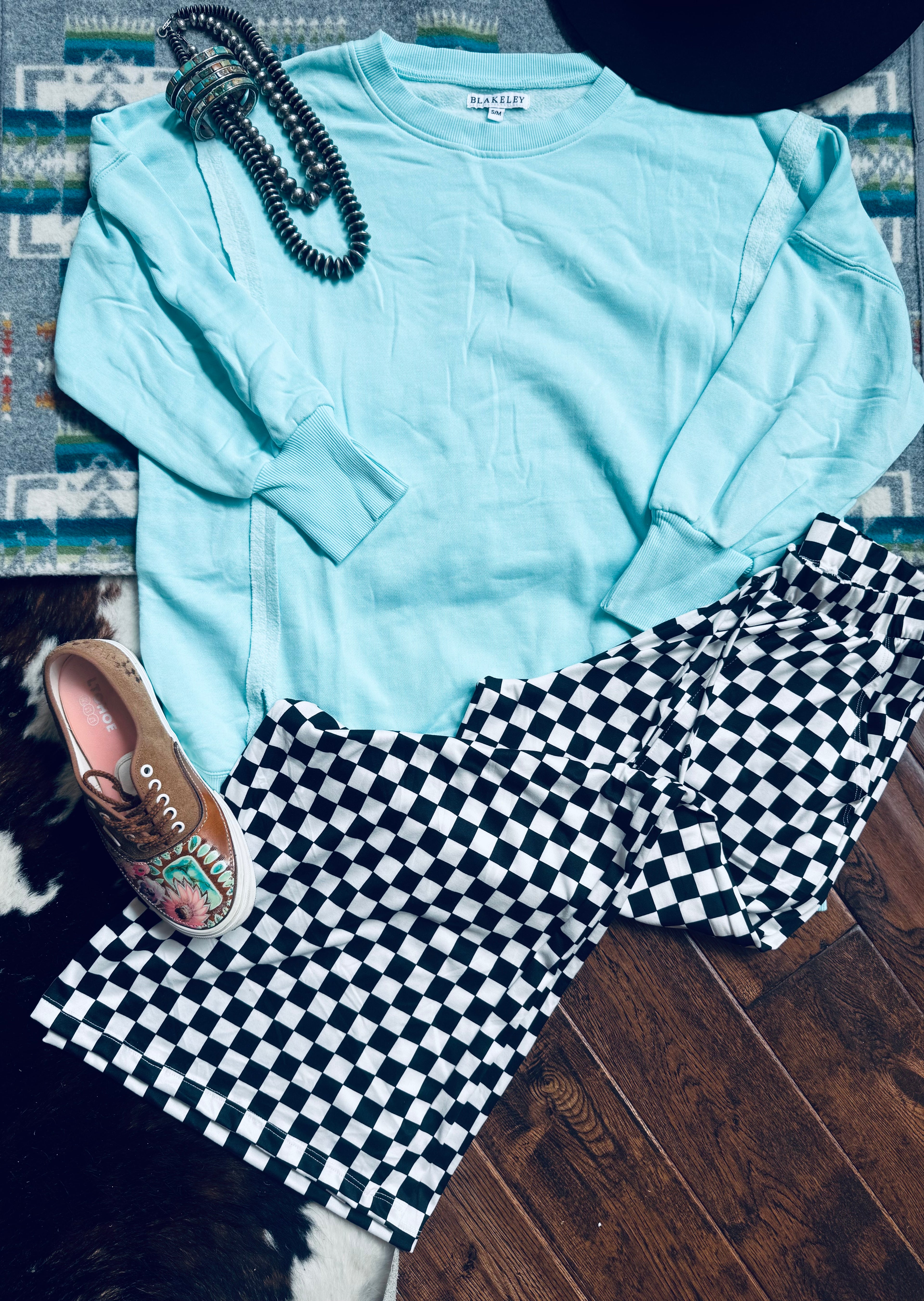 Women’s checkered pant