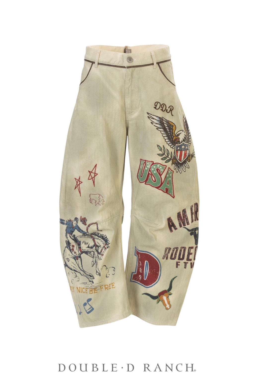 Patriotic double d pants 