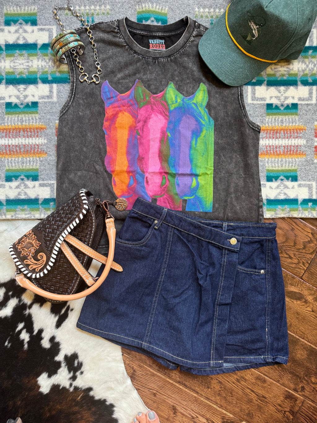Varsity rodeo tank