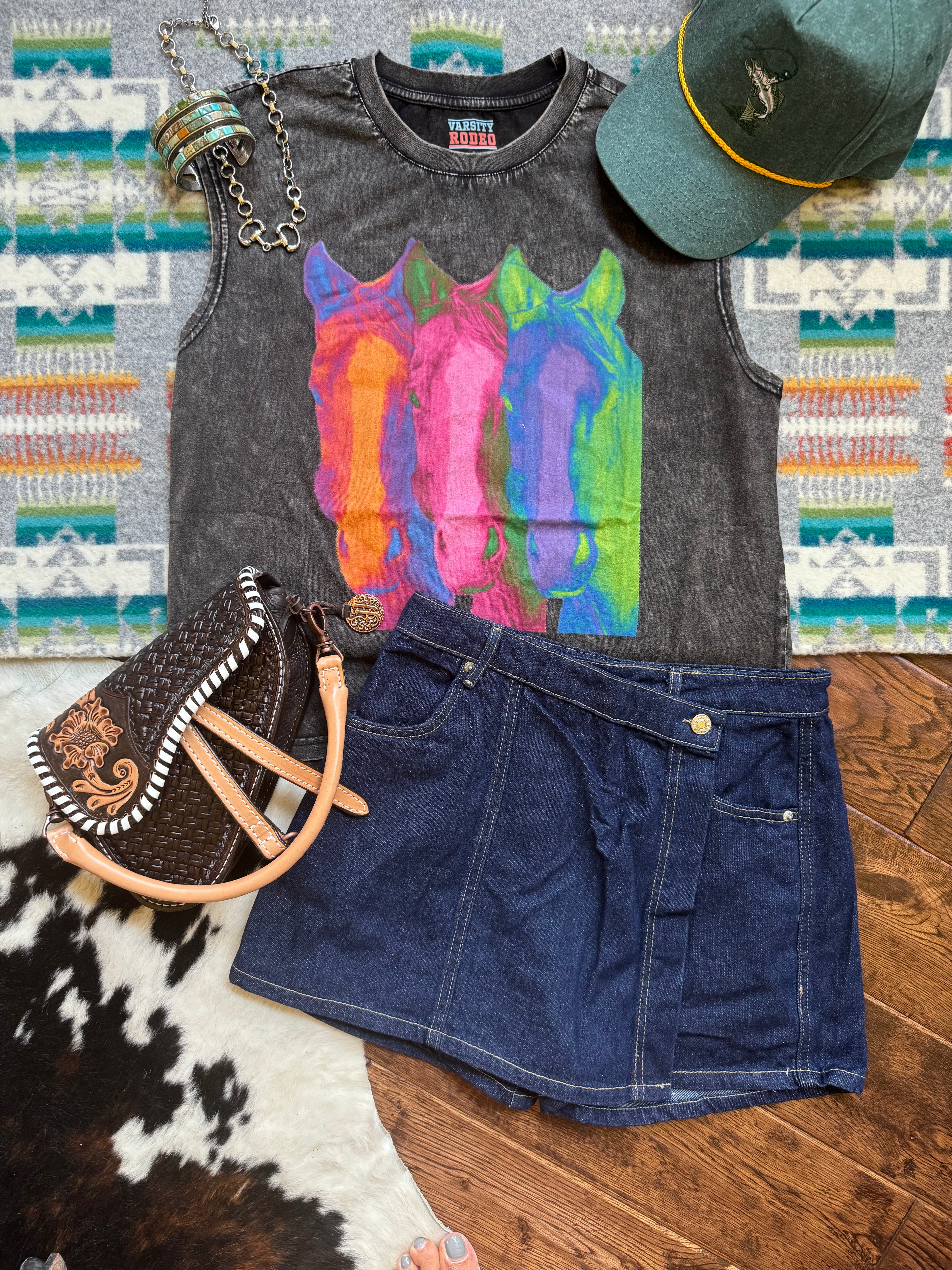 Varsity rodeo tank