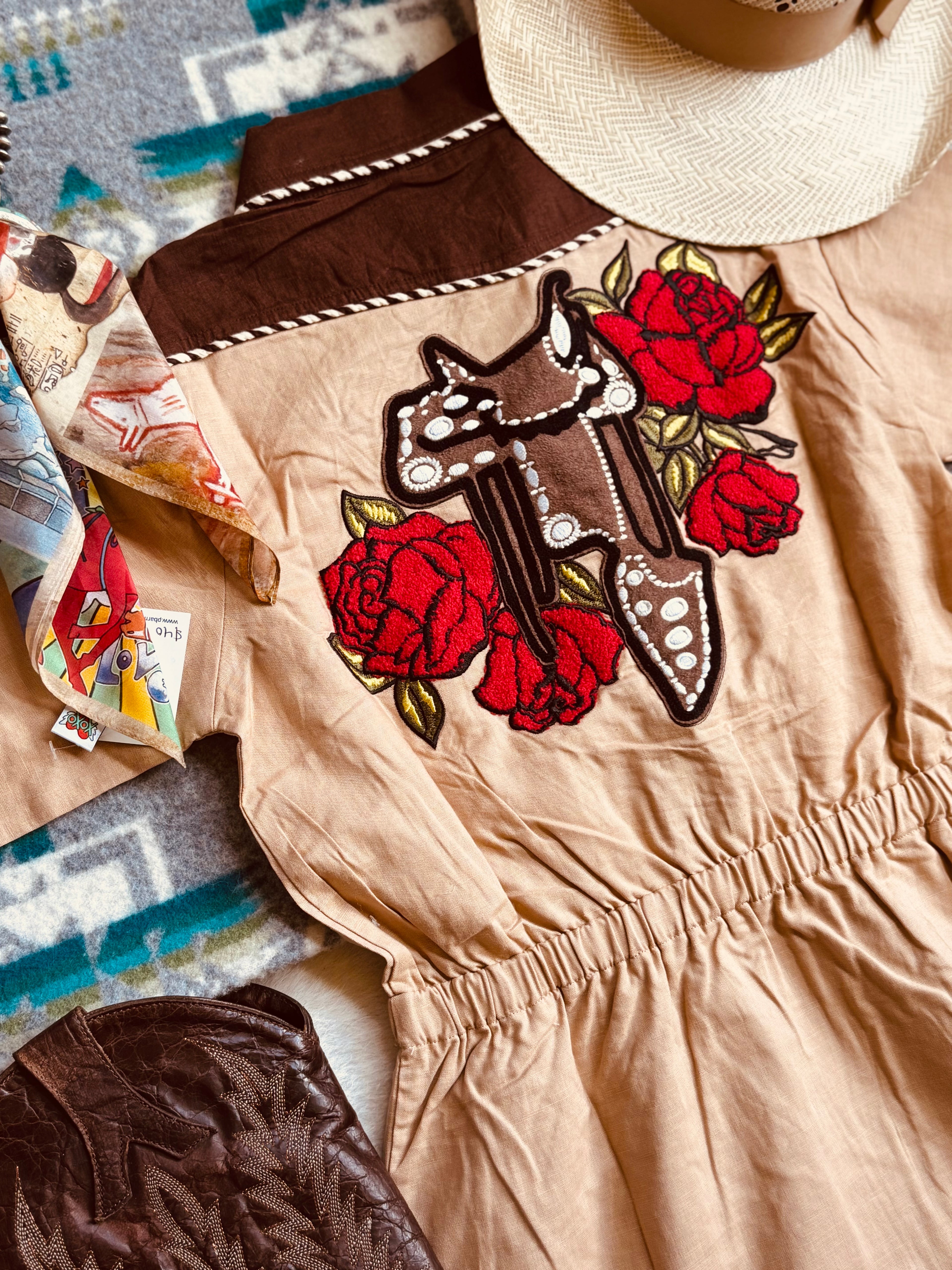 Vintage western dress