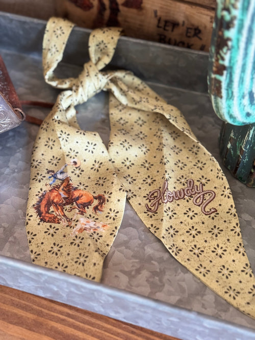 Buckaroo tie