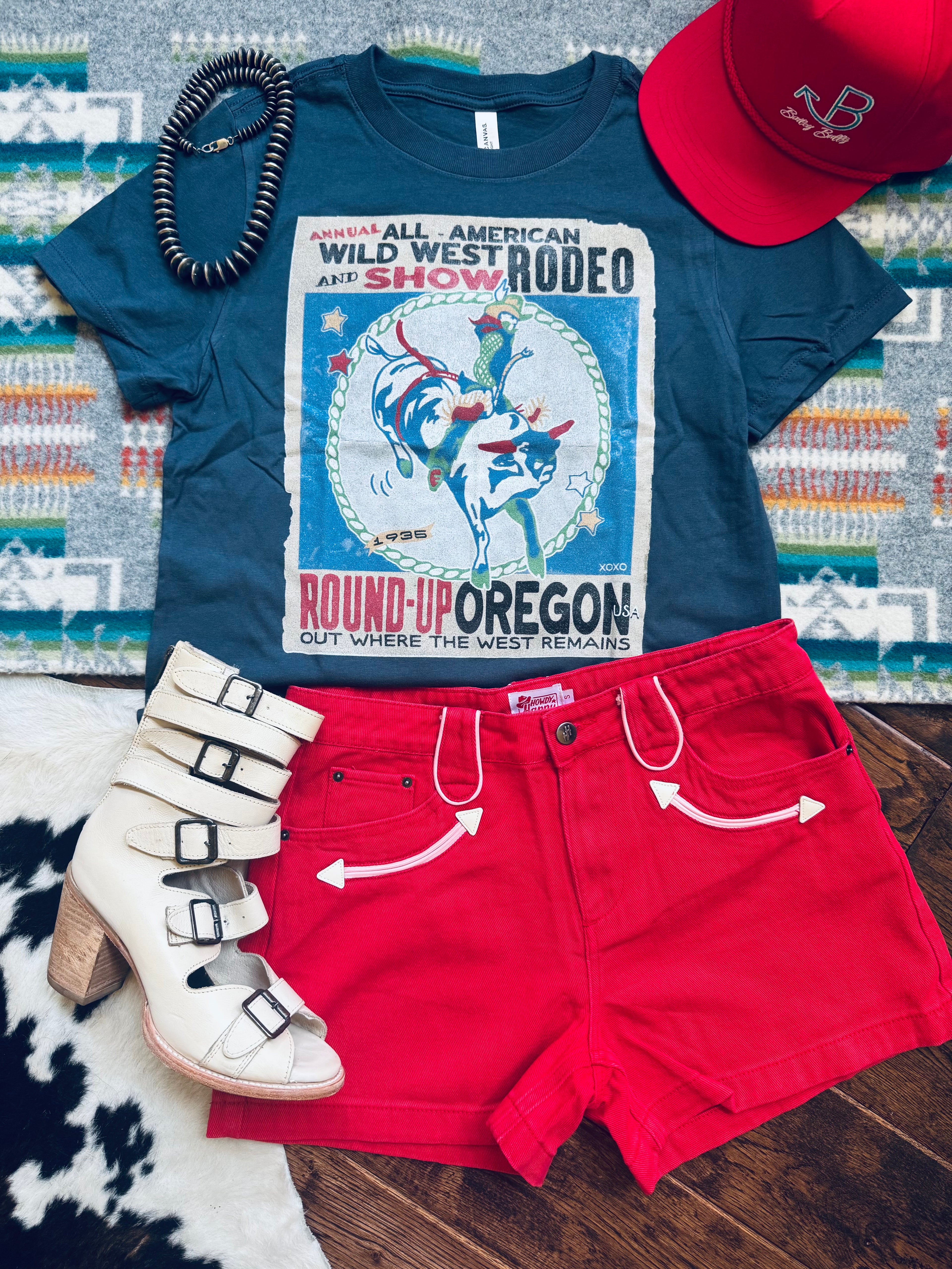 Western patriotic look 