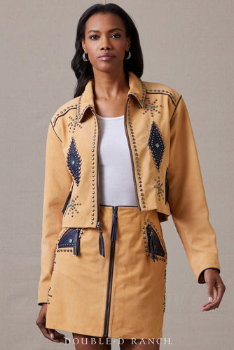 Double d ranch suede jacket