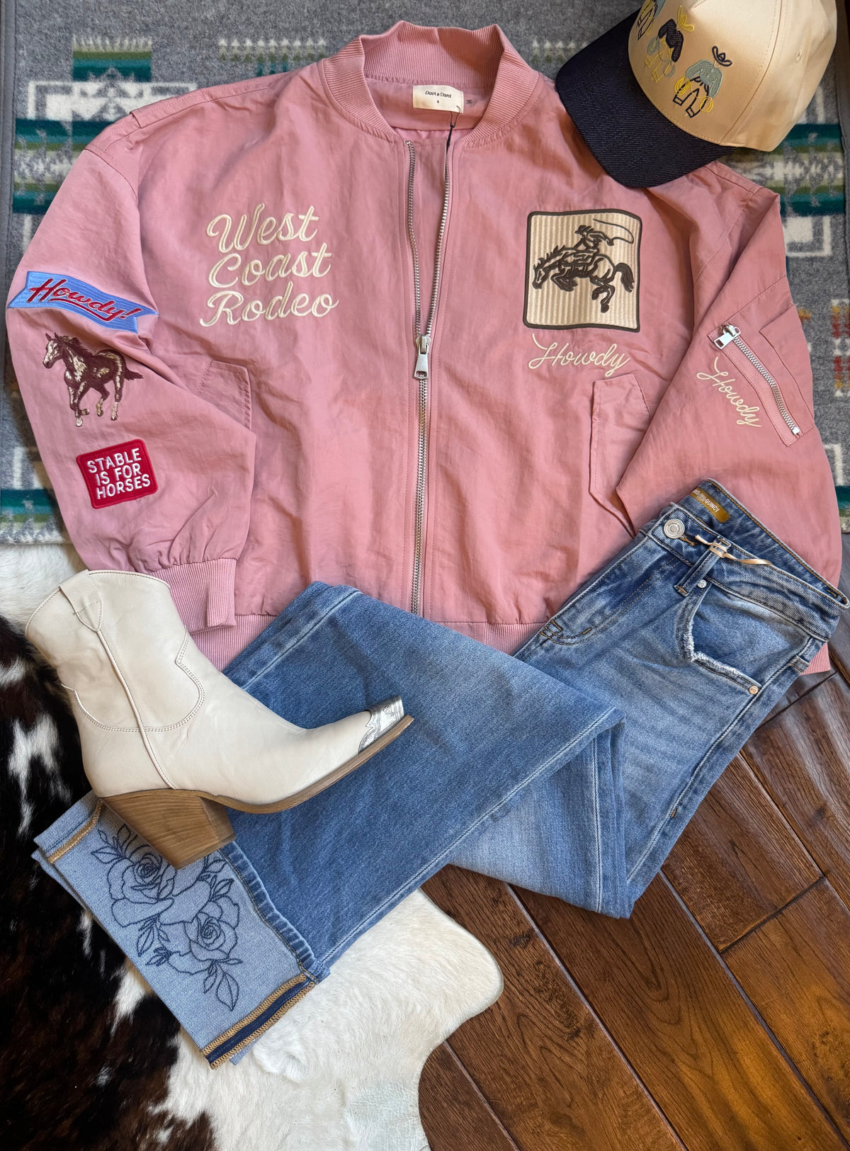 West coast rodeo bomber jacket 