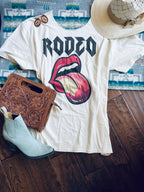 rodeo graphic tee dress