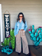 Turquoise haven pants