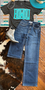 Wide leg jeans