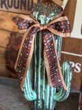 Western cowboy boot twilly accessories 