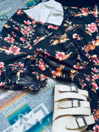 Women’s western print dress