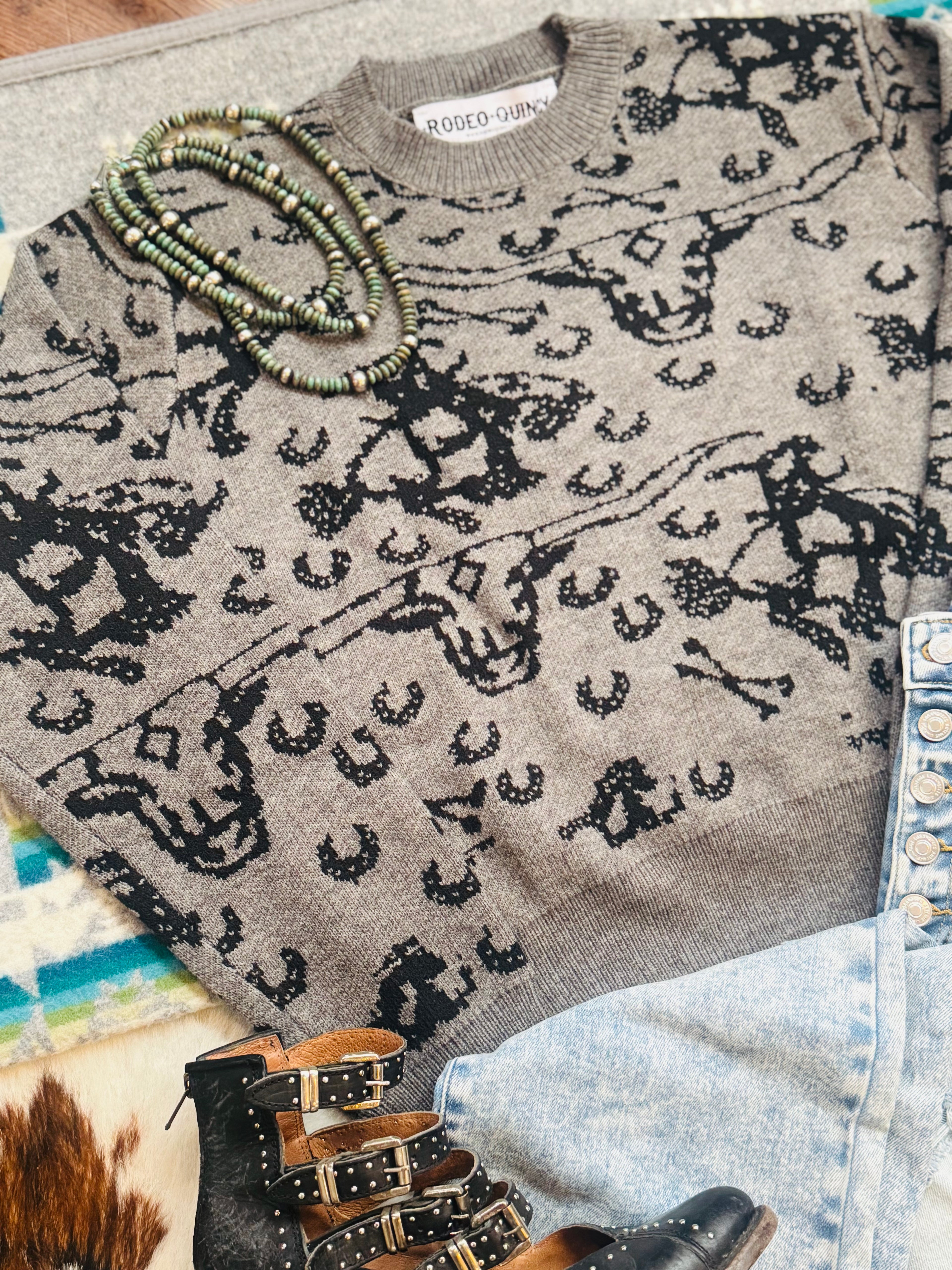 Cowboy sweater