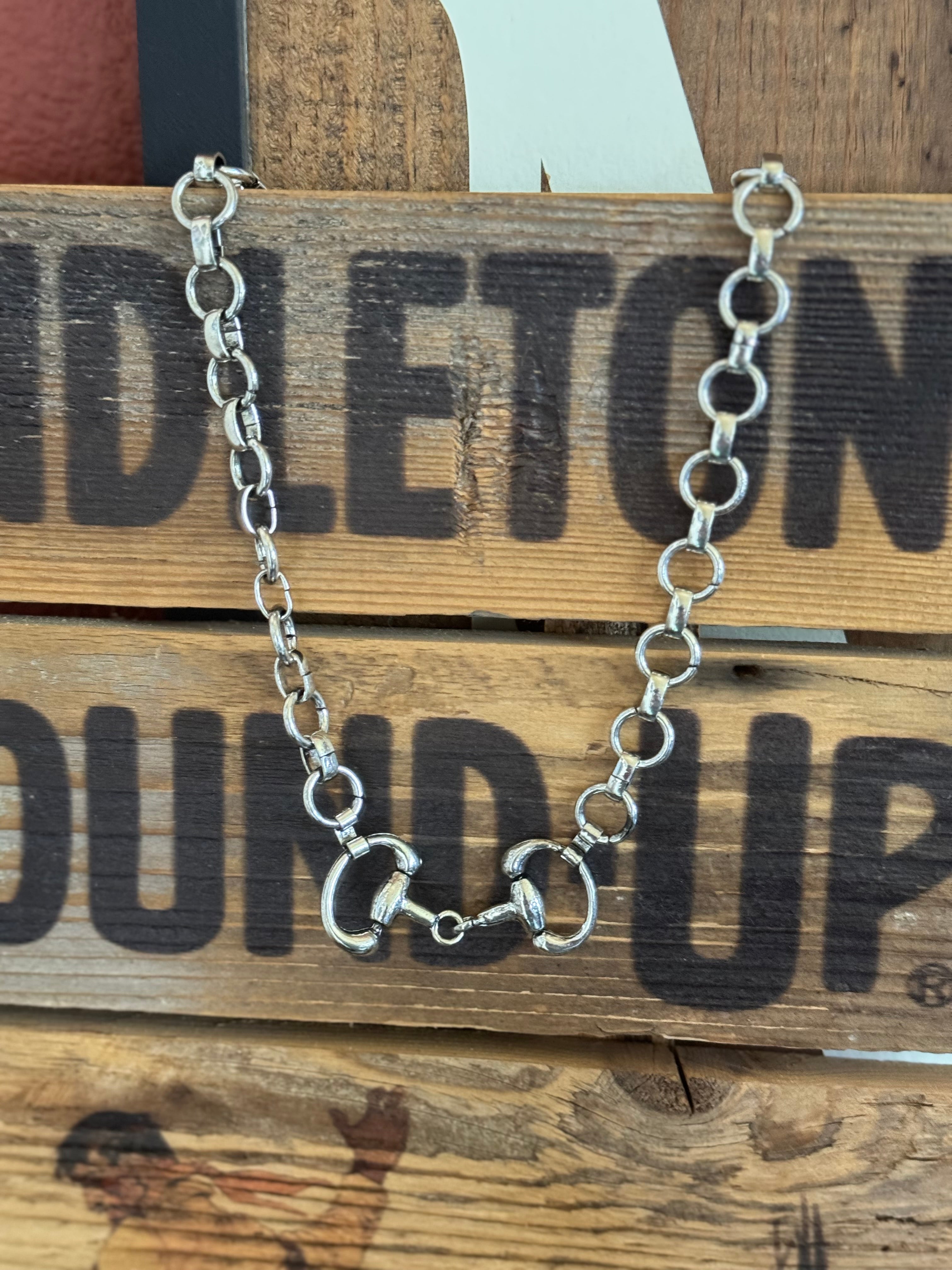 Equestrian bit necklace 
