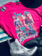 Oversized graphic tee style