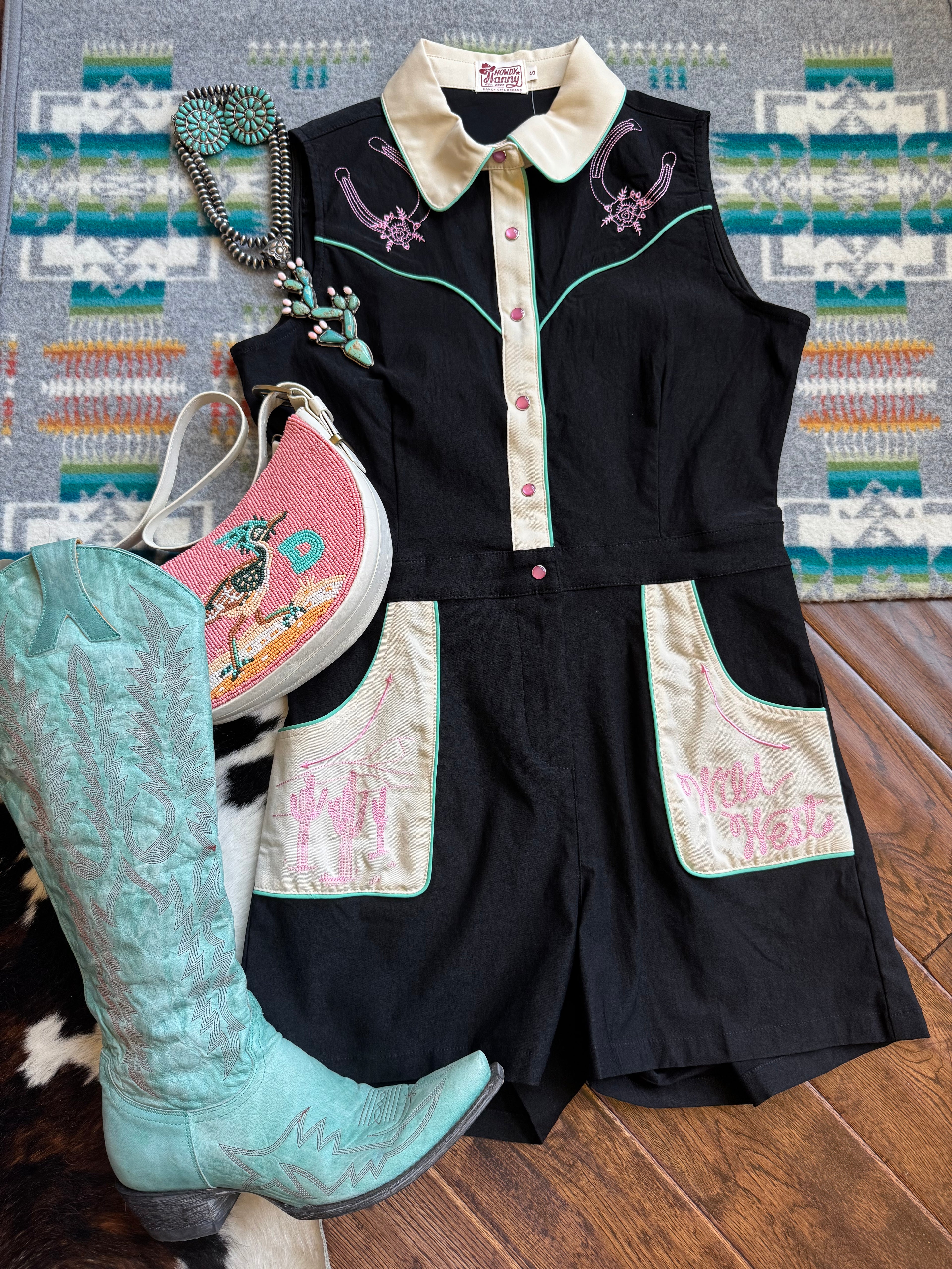 Western women’s romper 