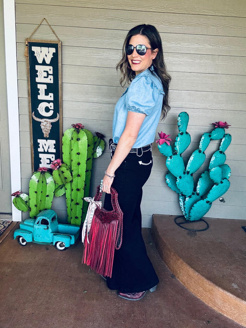 Cowgirl chic outfits 