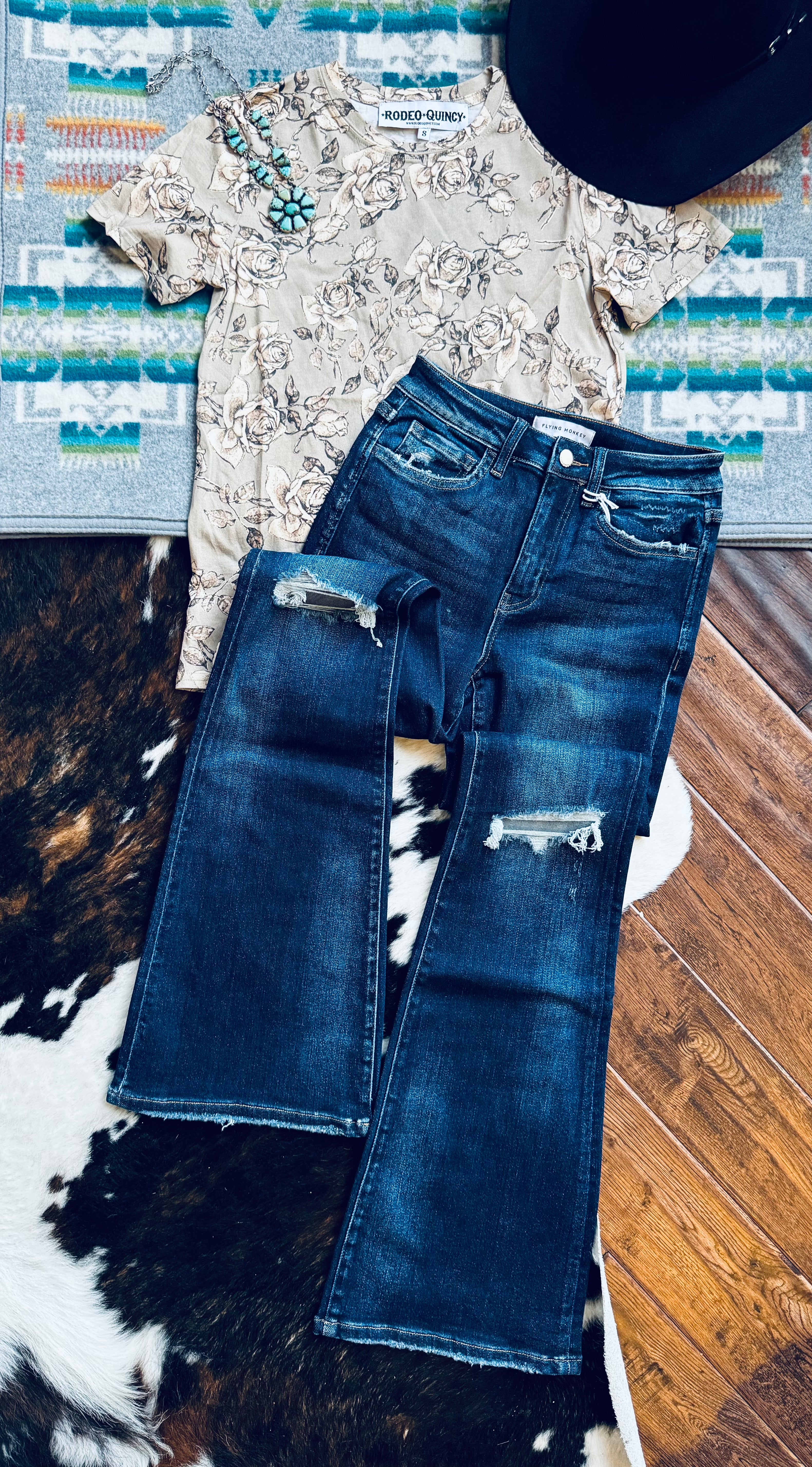 Flare denim