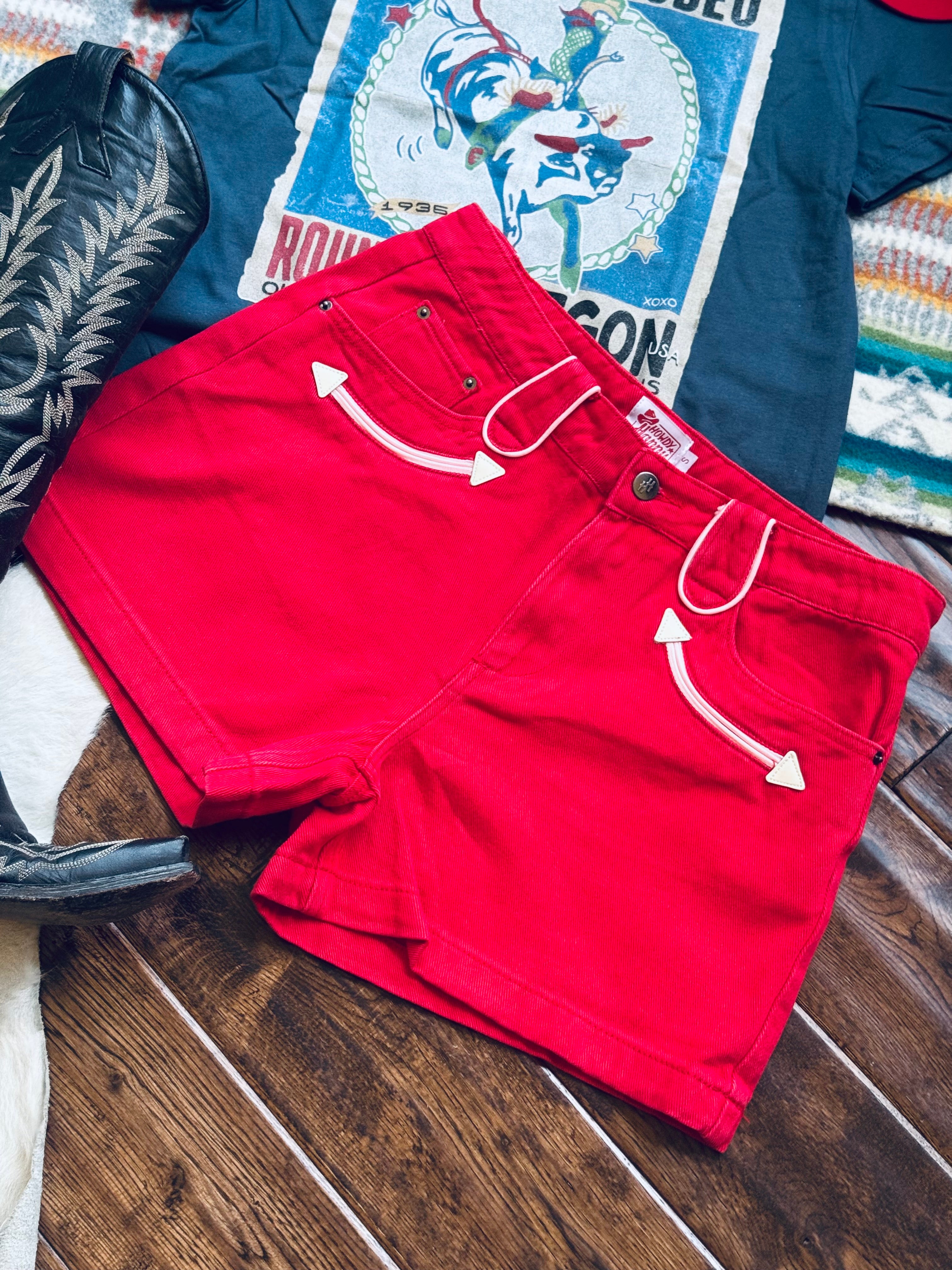 Smiley pocket shorts