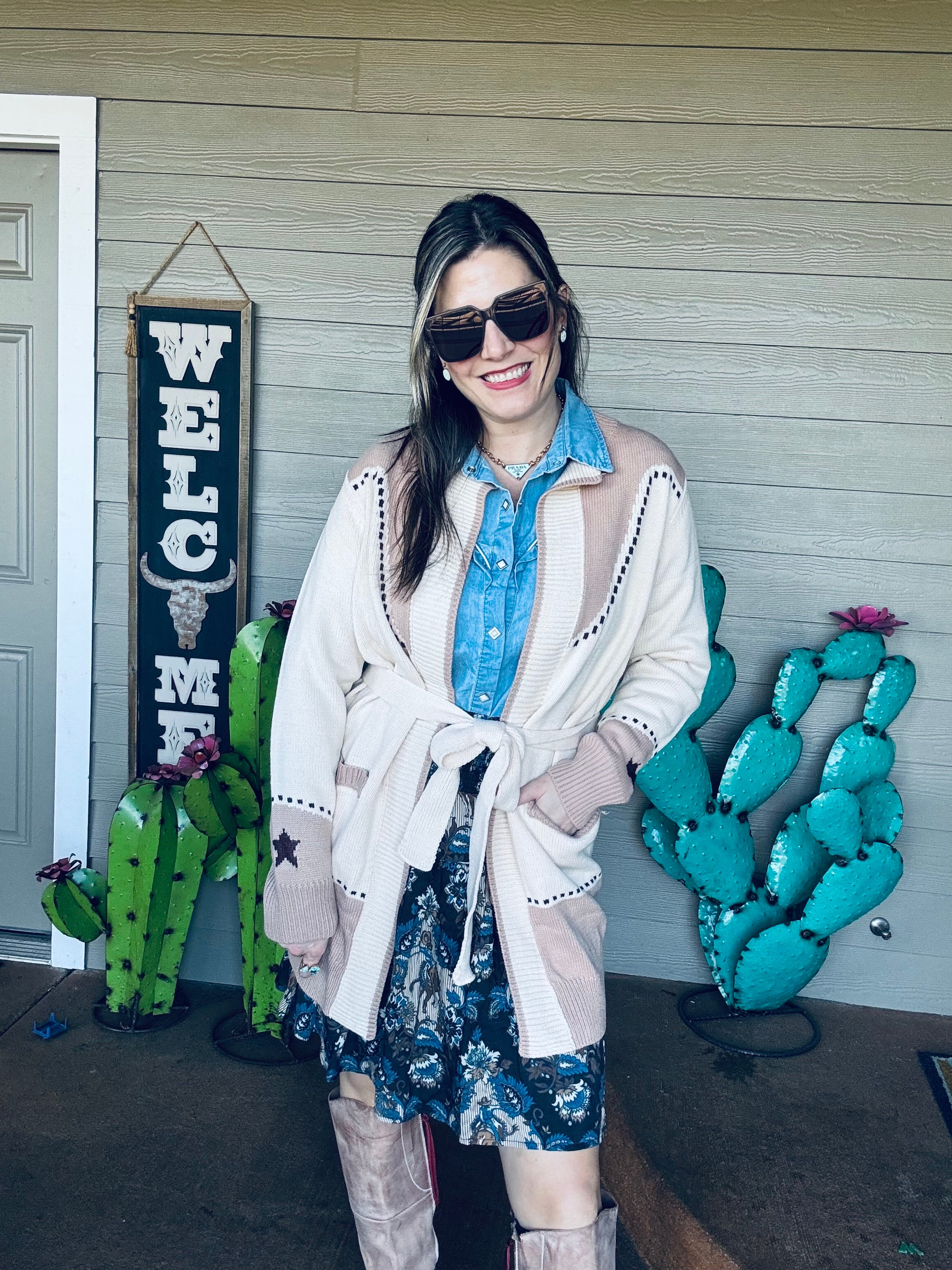 Western chic for the office 