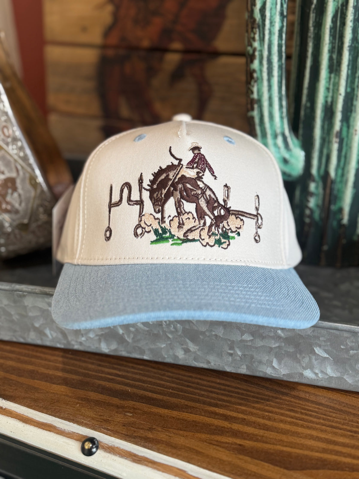 Vintage Rodeo Quincy Hat NFR 2024 Rodeo Quincy Patriotic Hat – PRORODEO Official Shop main image 2