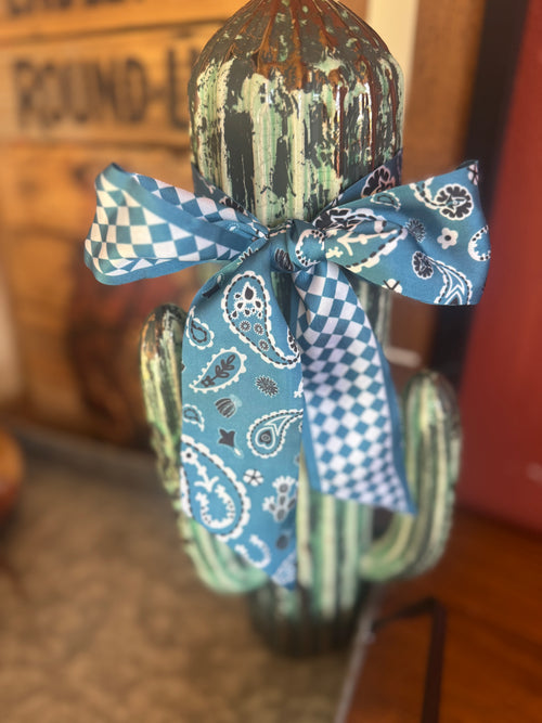 Fringe scarves blue twilly 