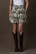 Petro plaid skirt roughneck rodeo double d ranch skirts 