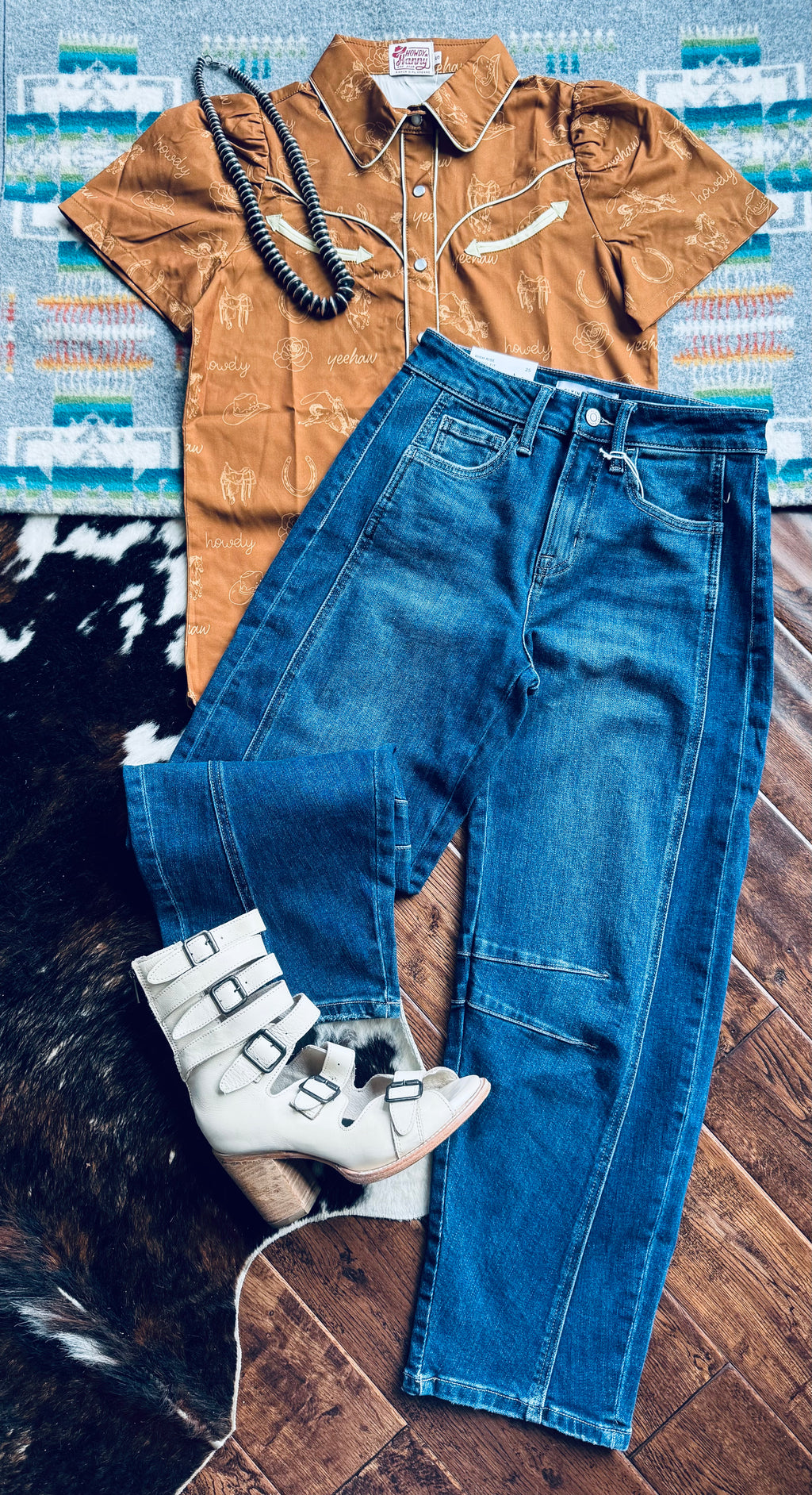 Flying monkey barrel jean