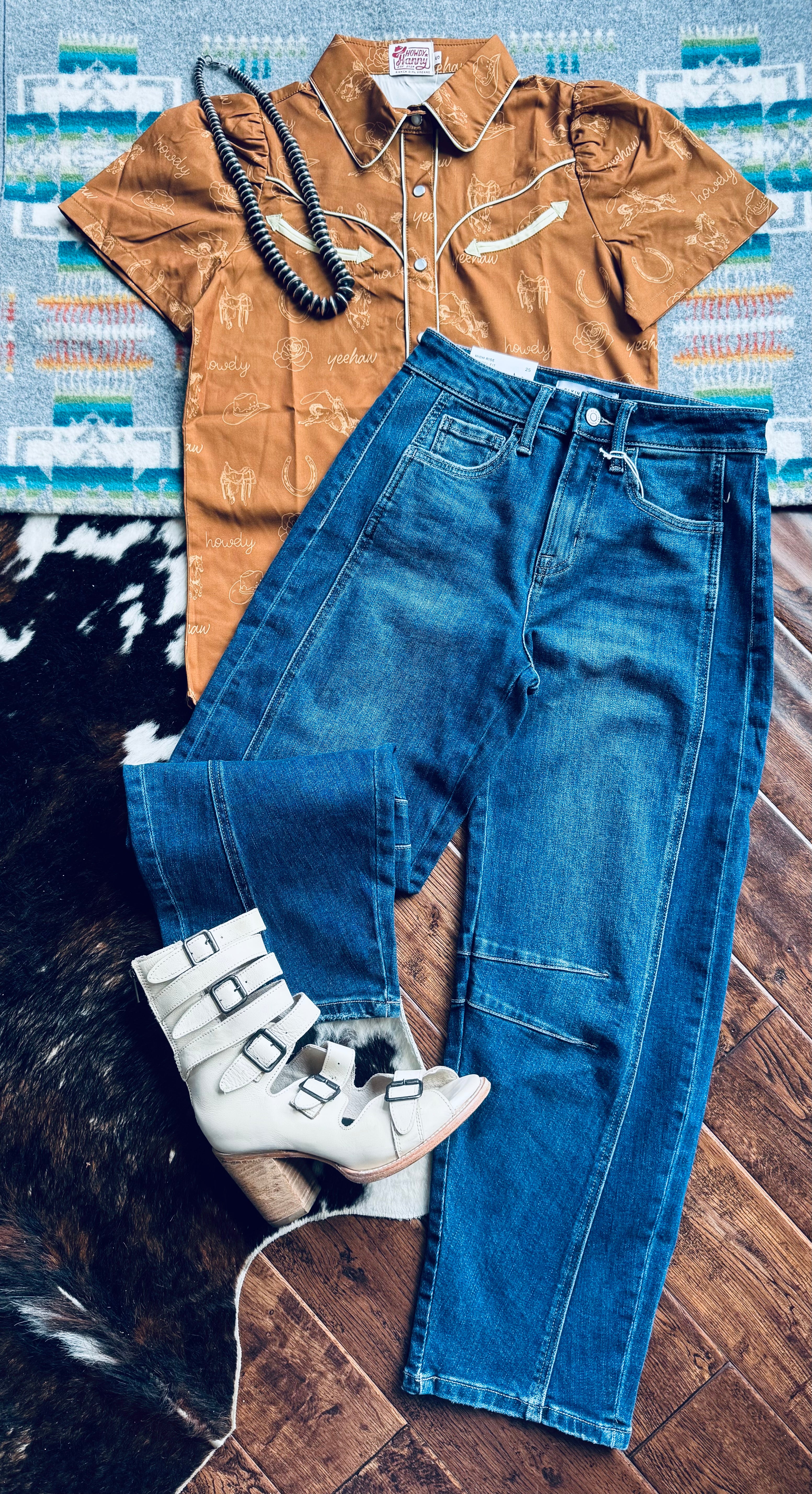 Flying monkey barrel jean