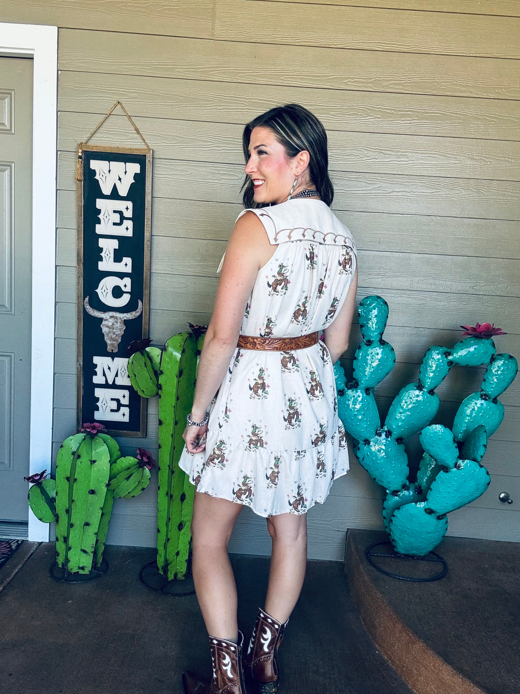 Retro western dresses 