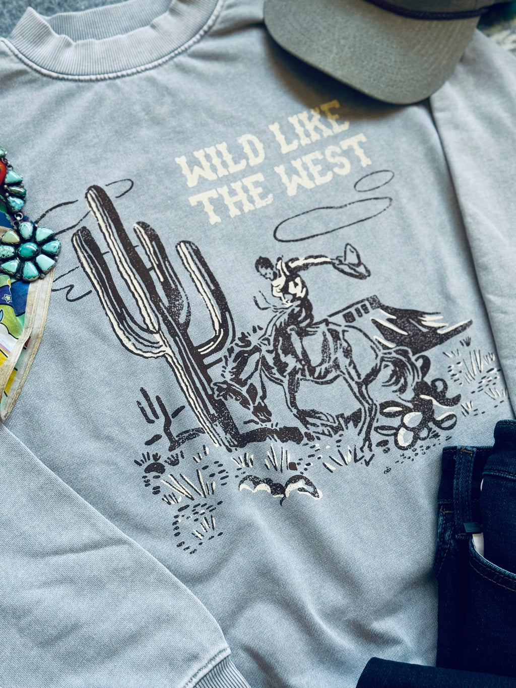 Western fashion outfit