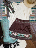 Western tennis skirt/shorts