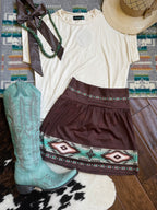 Western tennis skirt/shorts