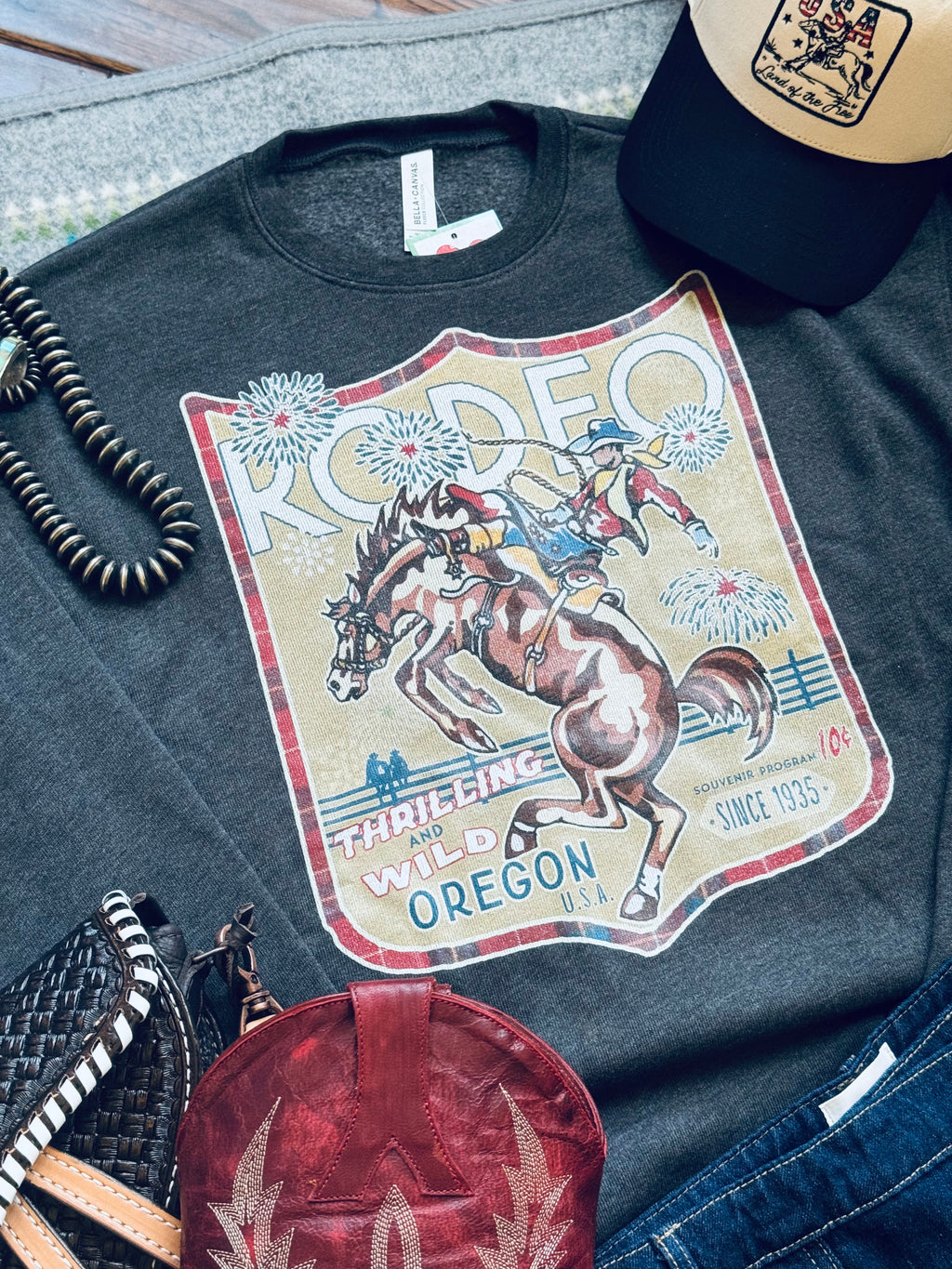 Women’s 4th of July graphic sweatshirt 