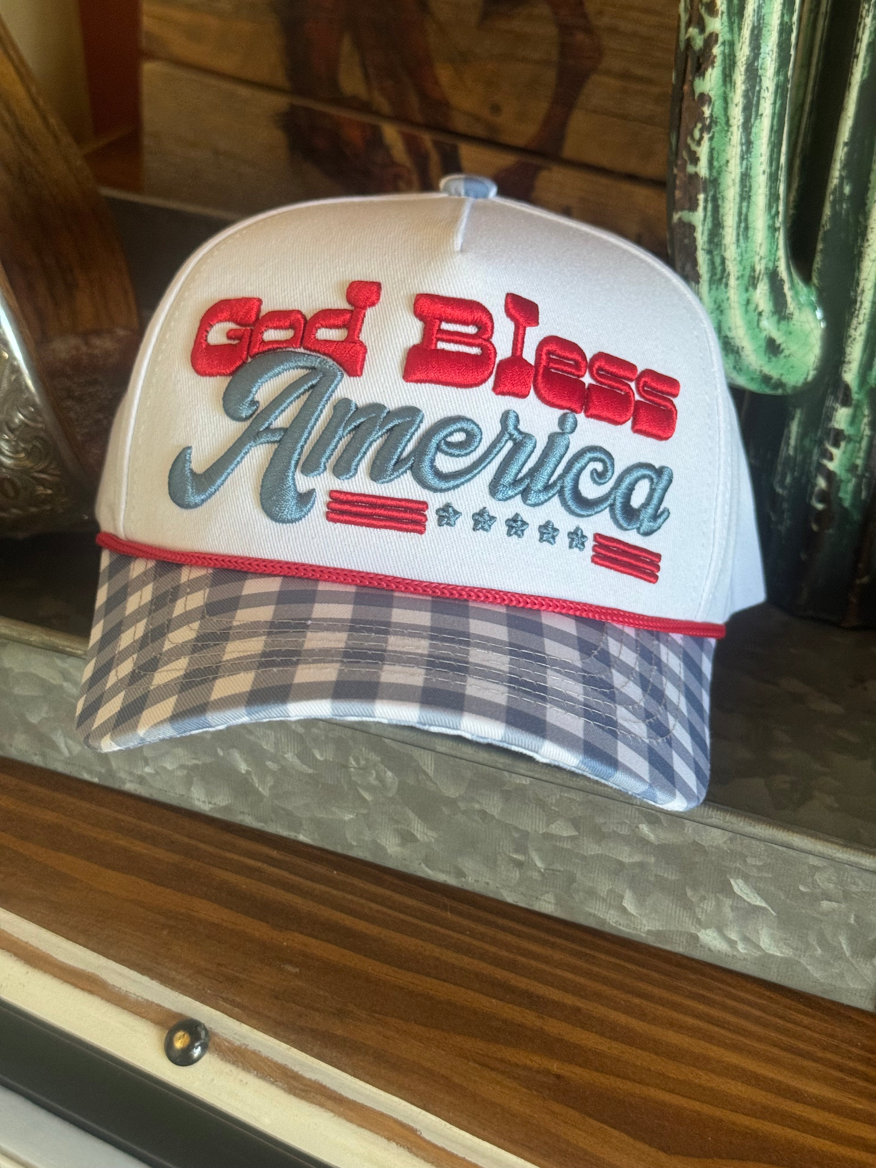 Women’s patriotic baseball cap
