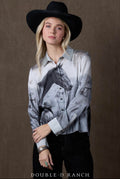 Double d ranch well watched blouse roughneck rodeo 