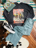 Jingle horse rodeo graphic tee