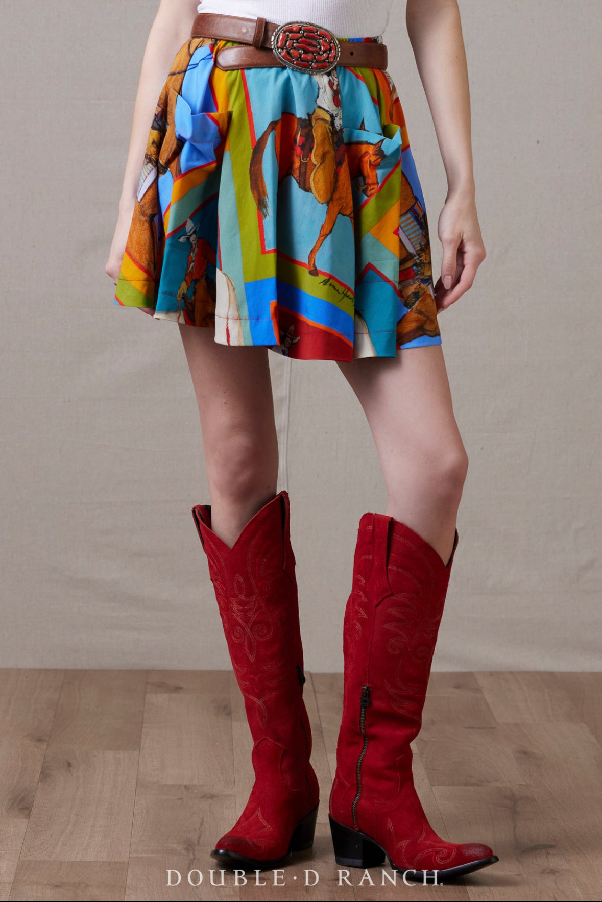 Double d ranch short skirt
