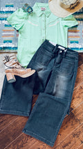 Black trouser jeans