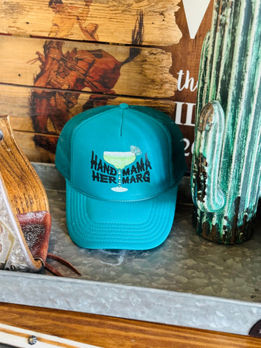 Foam trucker hat, mama needs a marg