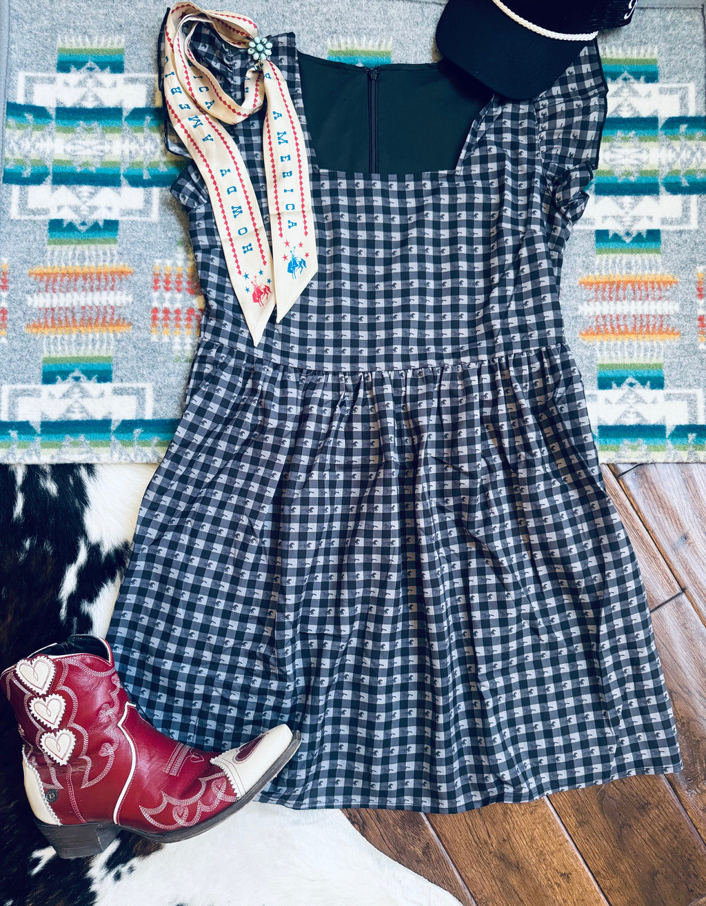 Gingham dress